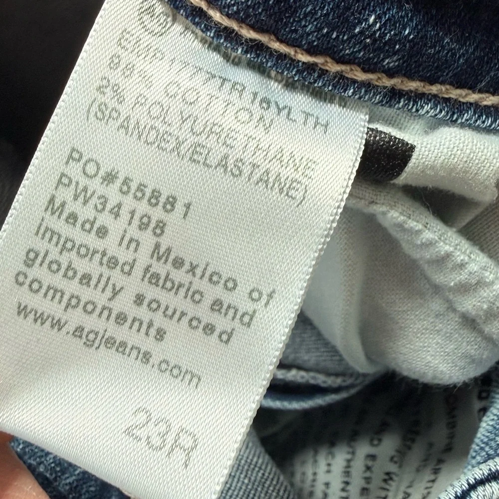 AG Farrah Ankle High Rise Skinny Jeans 16 Years Lithium Denim Casual Women’s 23 - Picture 12 of 12